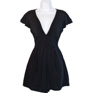 Bershka Night Out Black Romper